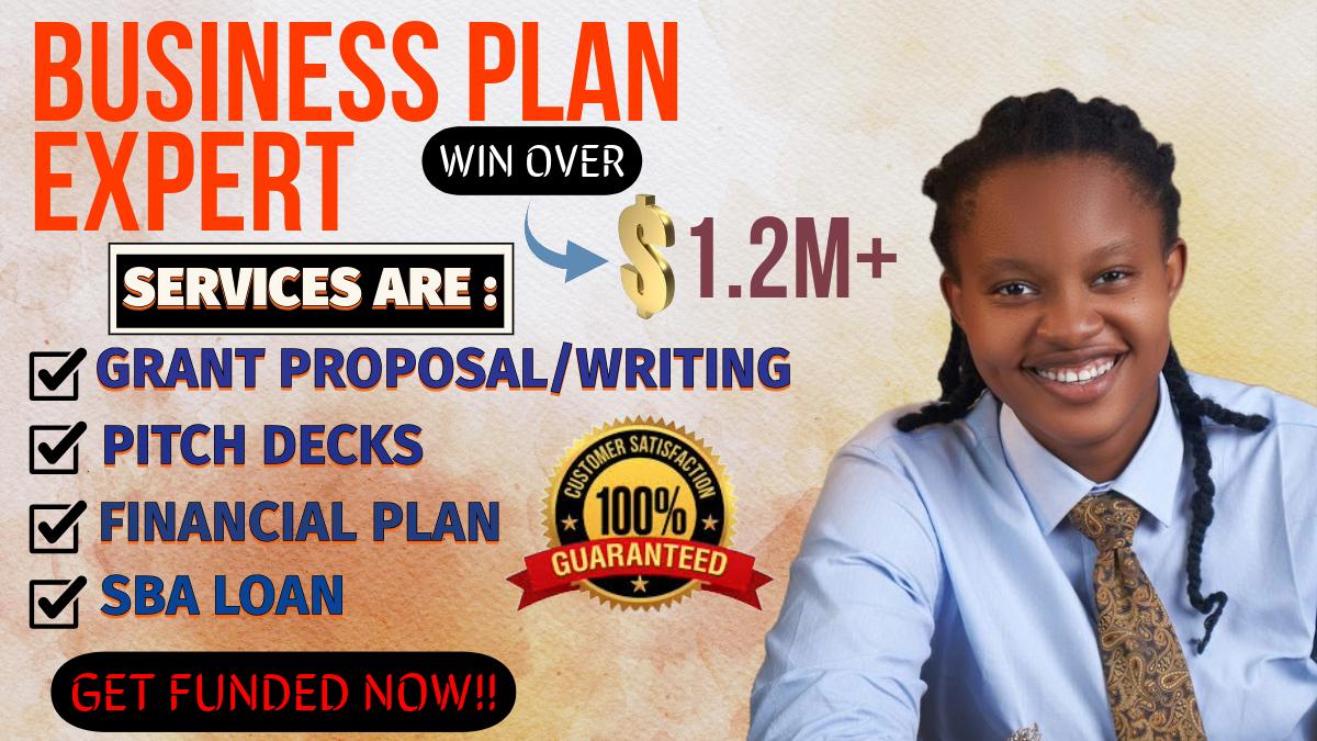 I will prepare investor ready business plan, pitch deck and financial plan