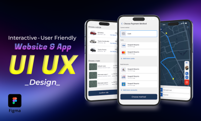 I Will Design Responsive UI/UX for Website, App, Dashboard in Figma