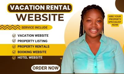 Build Your Vacation Rental Website & Redesign Rental Listing