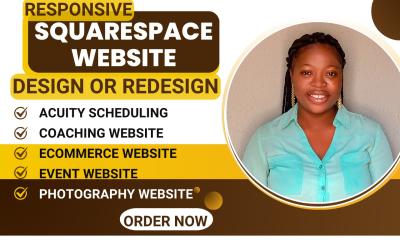 Design Squarespace Website | Squarespace Redesign & Ecommerce