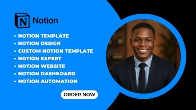 I will notion templates for business and operations management custom notion workflow