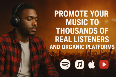I will organically promote your SoundCloud music to real engaged listeners