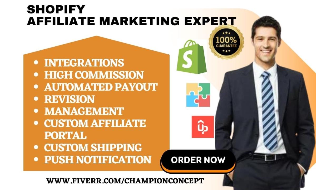 Setup Shopify Affiliate Marketing, Promote with GoAffPro, ClickBank Affiliate Website