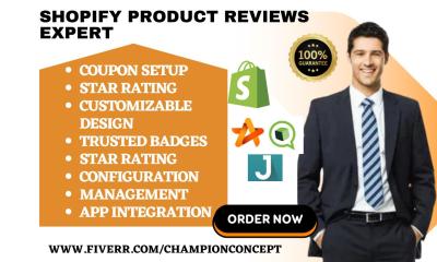 Import Shopify Product Reviews Using Judge.me, Tidal, Trustoo, Air Loox, Fera, Stamped