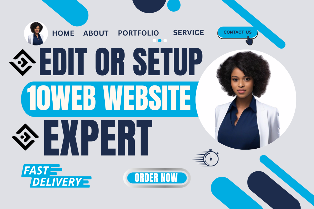 I will edit 10Web AI Website, Generate and Redesign AI-Generated Websites with 10Web AI Website.io