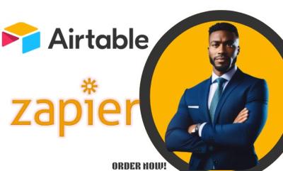 I will setup Airtable Zapier Integration, Airtable Automation, and Zapier Automation