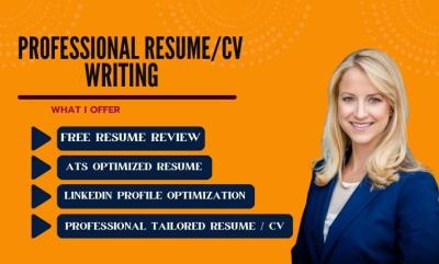 I Will Craft a Job Winning Resume and CV Tailored to Your Career Goals