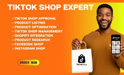 I will do TikTok Dropshipping Shop
