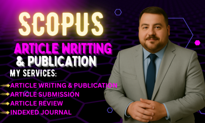 I Will Help You Publish Research in Scopus, Elsevier, IEEE, SCI, and Other Indexed Journals