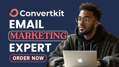 I will setup ConvertKit Design Kit Email Template, ConvertKit Landing Page Kit & Automation
