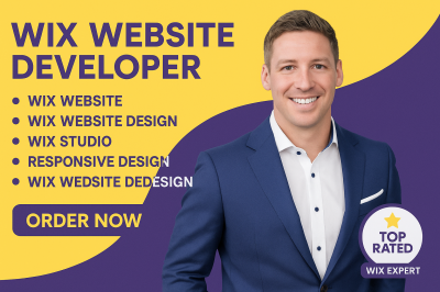 I will do Wix Website Design, Wix Website Redesign, Wix SEO