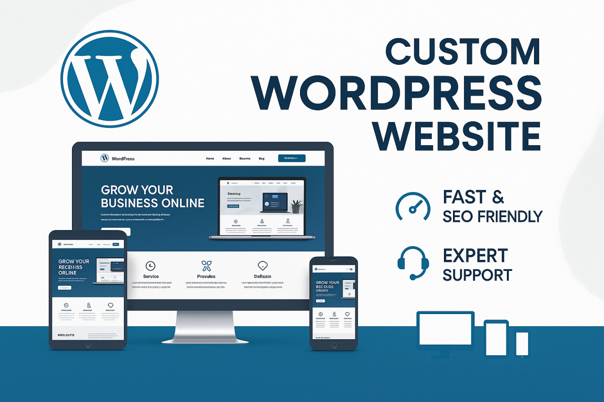 I will do WordPress Website Design & Redesign | WordPress Developer