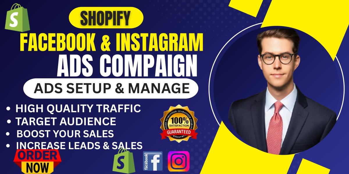 I will setup Facebook Ads, Instagram Ads, TikTok Ads, and IG Shop Campaigns