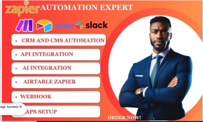 I will setup Zapier Webhook, Zapier Automation, Zapier Integration, Zapier Airtable