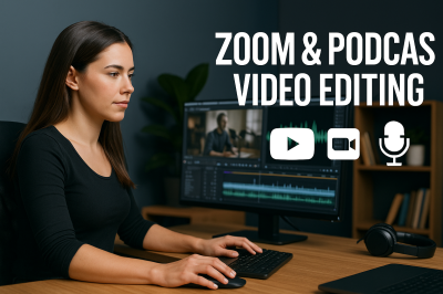 Professionally Edit Your Interviews, YouTube Videos, and Podcast Videos