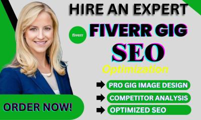 I Will Write Ranking SEO Gig Description, Design Gig Image and Be Profile Specialist