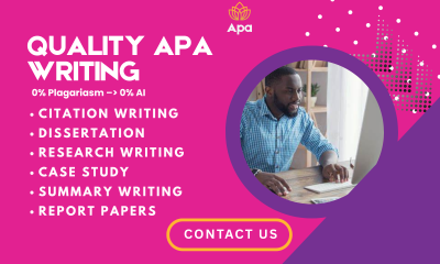 I Will Do Case Study Analysis, Research Summary Writing, APA MLA Paper, Report Paper
