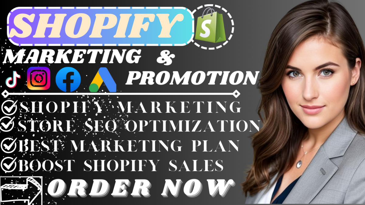 I will boost Shopify sales with expert marketing, store promotion, and sales funnels