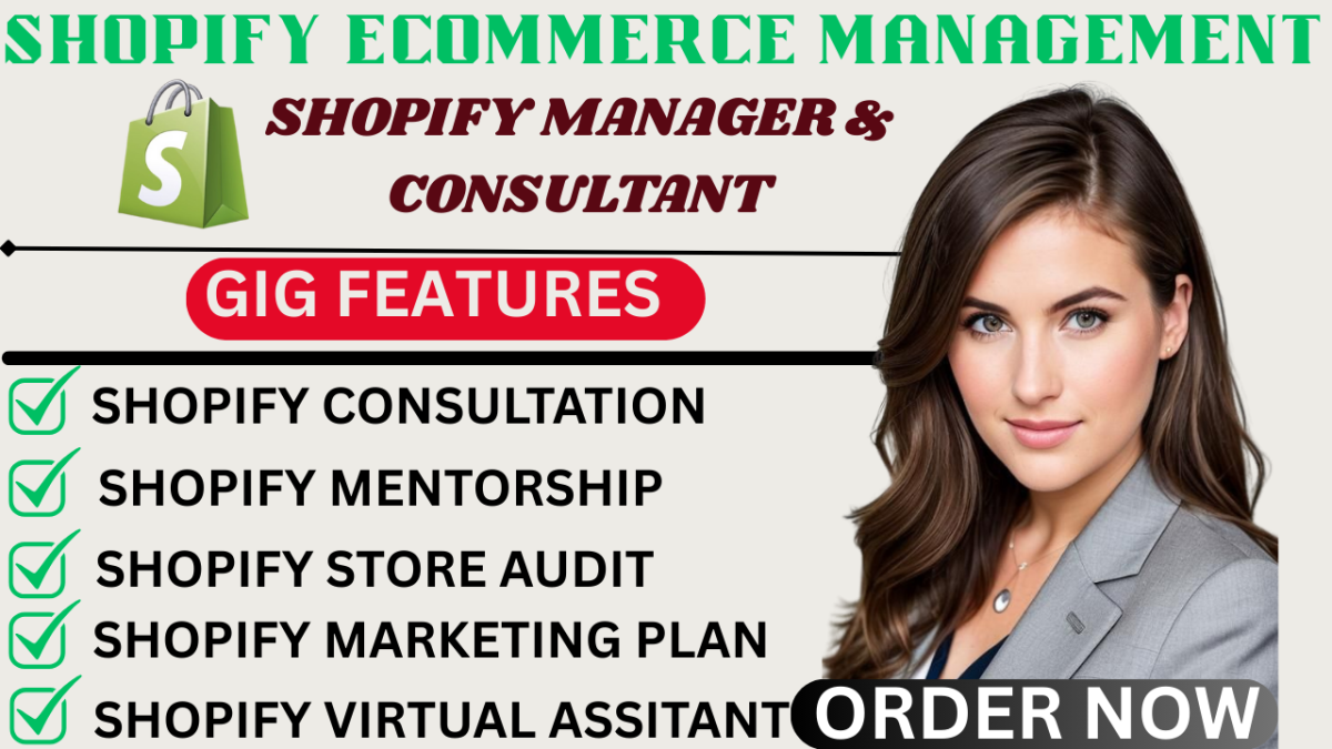 I will be your Shopify expert for marketing, coaching, and store growth strategy
