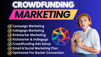 I Will Create and Design Pre-Launch Pages for Indiegogo and Kickstarter Campaign