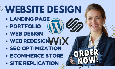 Build a Stunning Single or Landing Page Website Clone or Custom Website