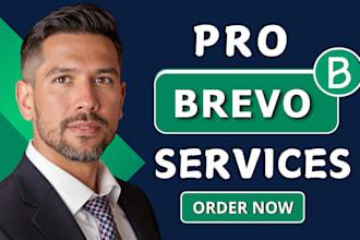 I will design Brevo Automation, Bravo Email Marketing, Newsletter Template, Brevo Workflow