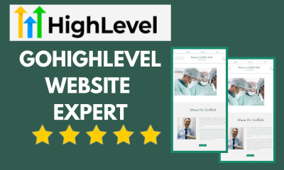 I will build GHL, Go High Level, Kajabi, ClickFunnel, Sales Funnel, and Landing Pages