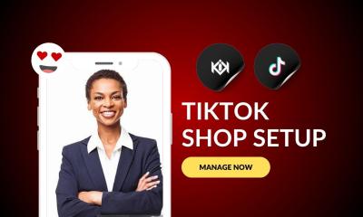 Setup TikTok Shop, TikTok Shop Ads & Fix TikTok Dropshipping Shop for Marketing