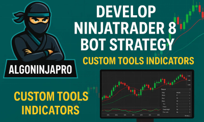I will develop NinjaTrader 8 bot strategy custom tools indicators