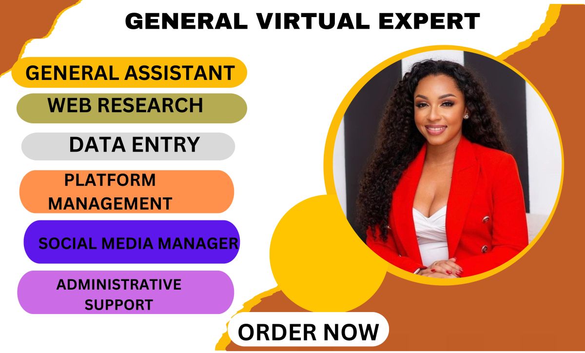 be your reliable virtual assistant for data entry, web research, and admin tasks