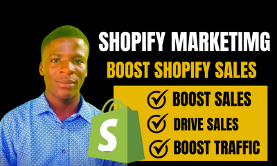 Boost Shopify Sales | Shopify Ecommerce Dropshipping Marketing & Promotion