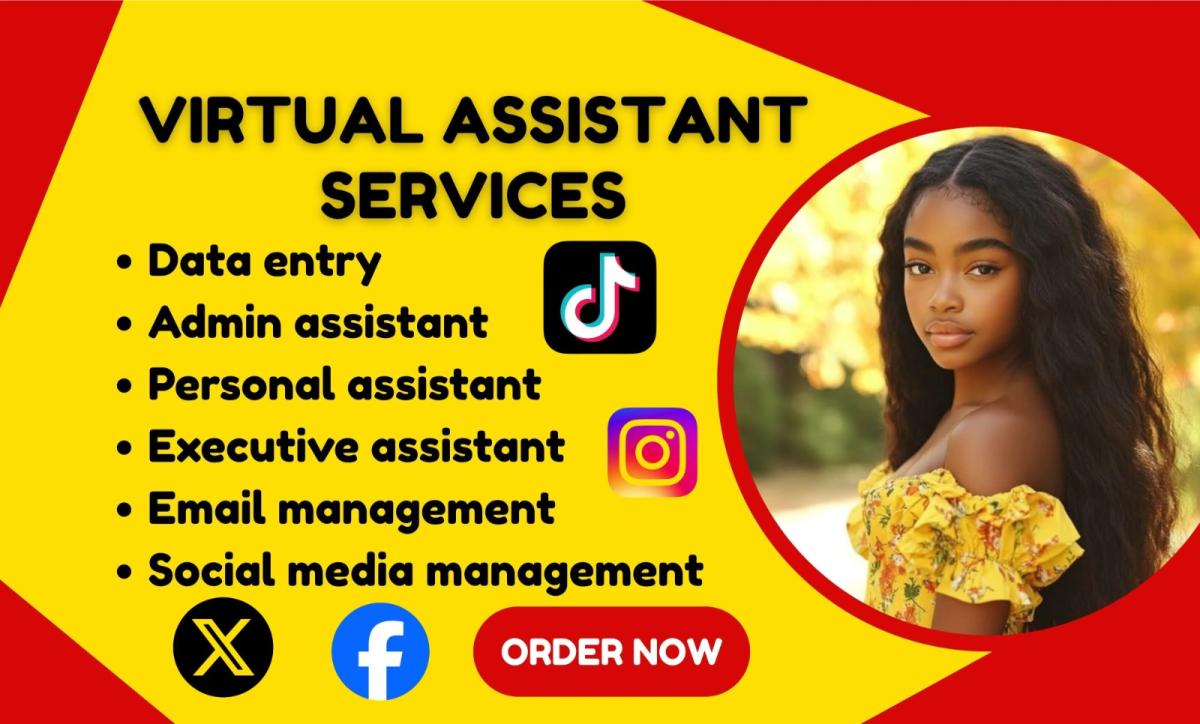 I Will Be Your Long Term Personal Administrative Executive Virtual Assistant Data Entry