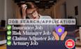 I will search and apply for remote job as a Risk Manager, Agent, or Reverse Recruiter