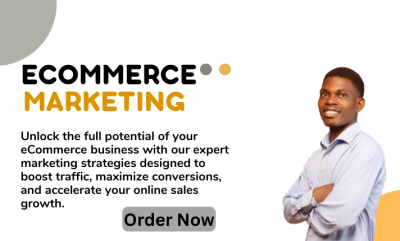 I Will Boost Shopify Sales with Ecommerce Marketing Etsy eBay Promotion