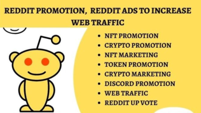 I will do Reddit post to boost ecommerce business AI tools Solana Crypto IPTV website