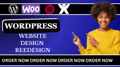 I will do WordPress website development, design or redesign WordPress website
