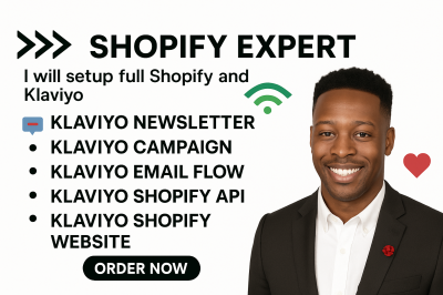 I will setup Klaviyo newsletter, email flow Klaviyo Shopify Klaviyo campaign SEO audit