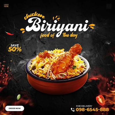 I will create cafe flyer, eatery flyer design for your restaurant