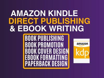 I Will Do Book Formatting, Book Publishing, Book Design for Amazon KDP
