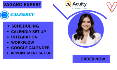 I will create Acuity Scheduling Vagaro Beauty Spa Website with Online Booking