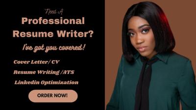I will design a winning resume, cover letter, LinkedIn optimization for your dream job