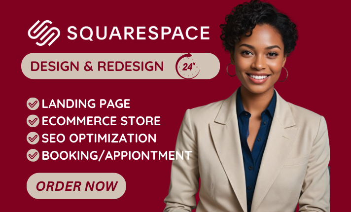 Squarespace Website Design | Redesign | Logo | Flyer