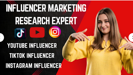 I will source the best Instagram influencer list for your niche, find influencer