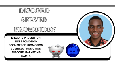 I will boost, promote and grow your Discord server organic promotion to get real members