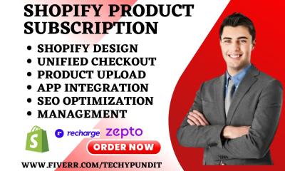 Setup Shopify Product Subscription with Seal ECA, PayWhirl, Bold, Loop, Recharge, and Appstle