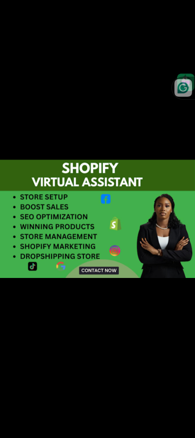 Be Shopify Virtual Assistant | Boost Sales | Shopify Manager & Store Manager