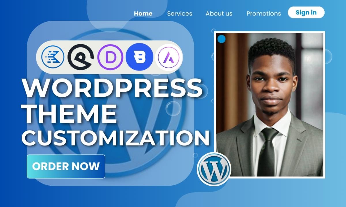I Will Design Kadence, GeneratePress, Astra Pro, Avada, Divi Website from Scratch