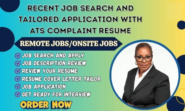 I will job search and apply for remote jobs using reverse recruiter method