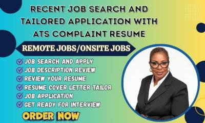 I will job search and apply for remote jobs using reverse recruiter method