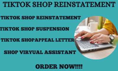I will handle TikTok Shop Reinstatement, Appeals, Violation Removal, and USA Agency
